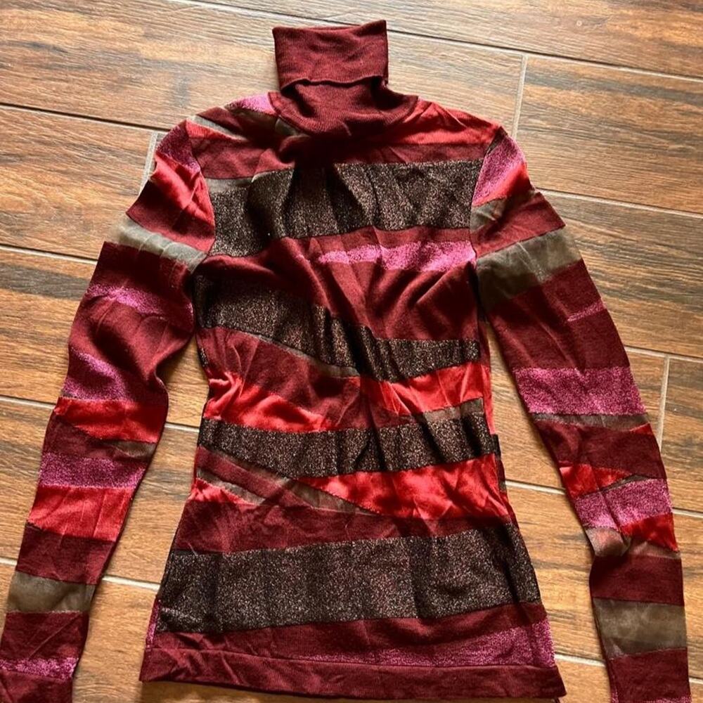 Emilio pucci sheer long sleeve top